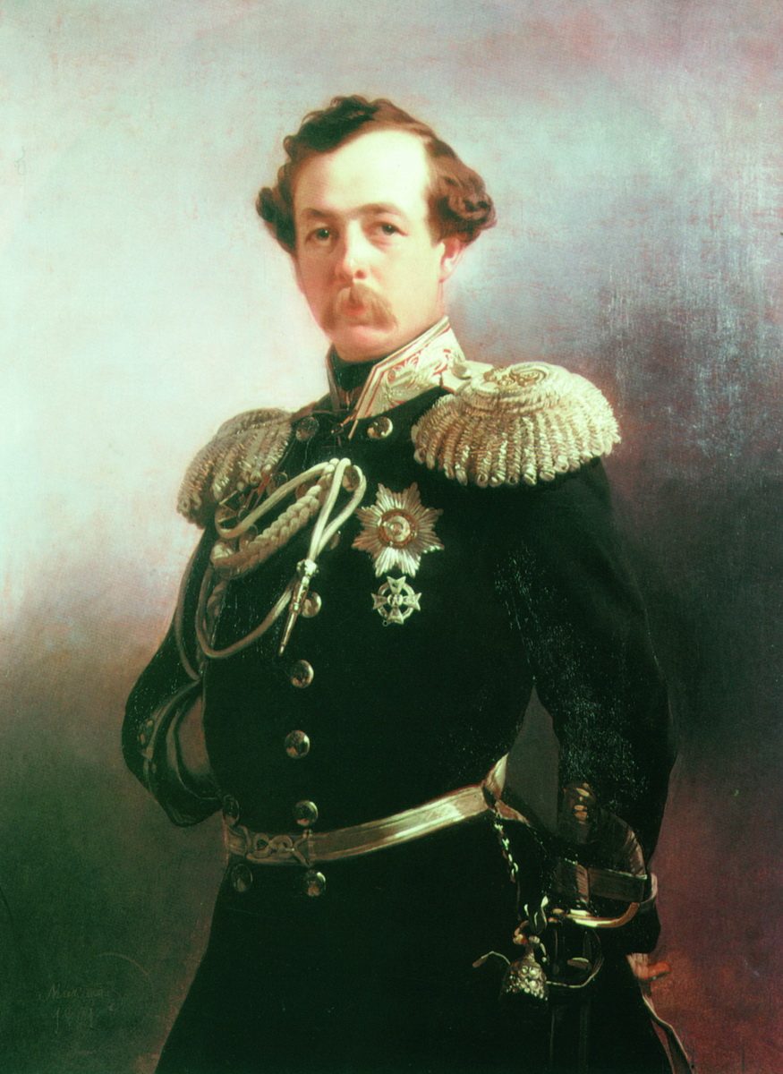 Иван Кузьмич Макаров. Портрет генерала Н.Г. Казнакова. 1861