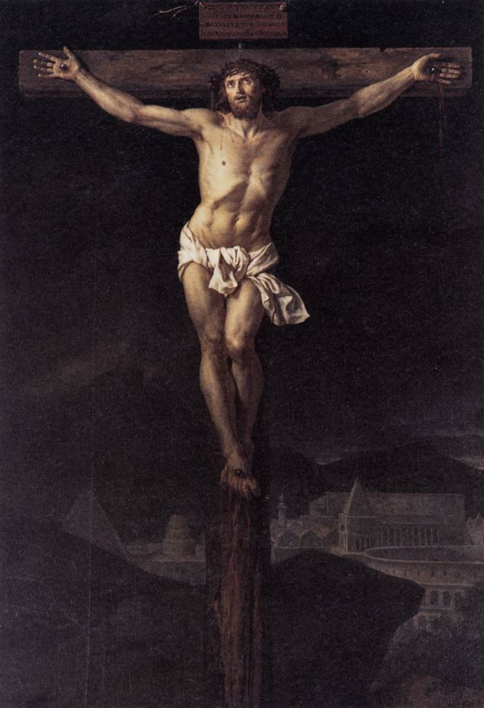 Жак-Луи Давид. Христос на кресте