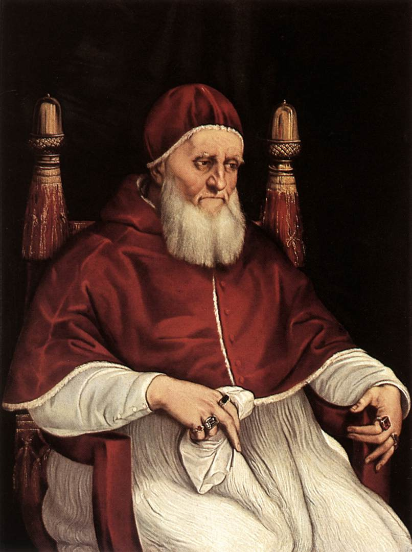 Рафаэль Санти. Портрет Папы Юлия II