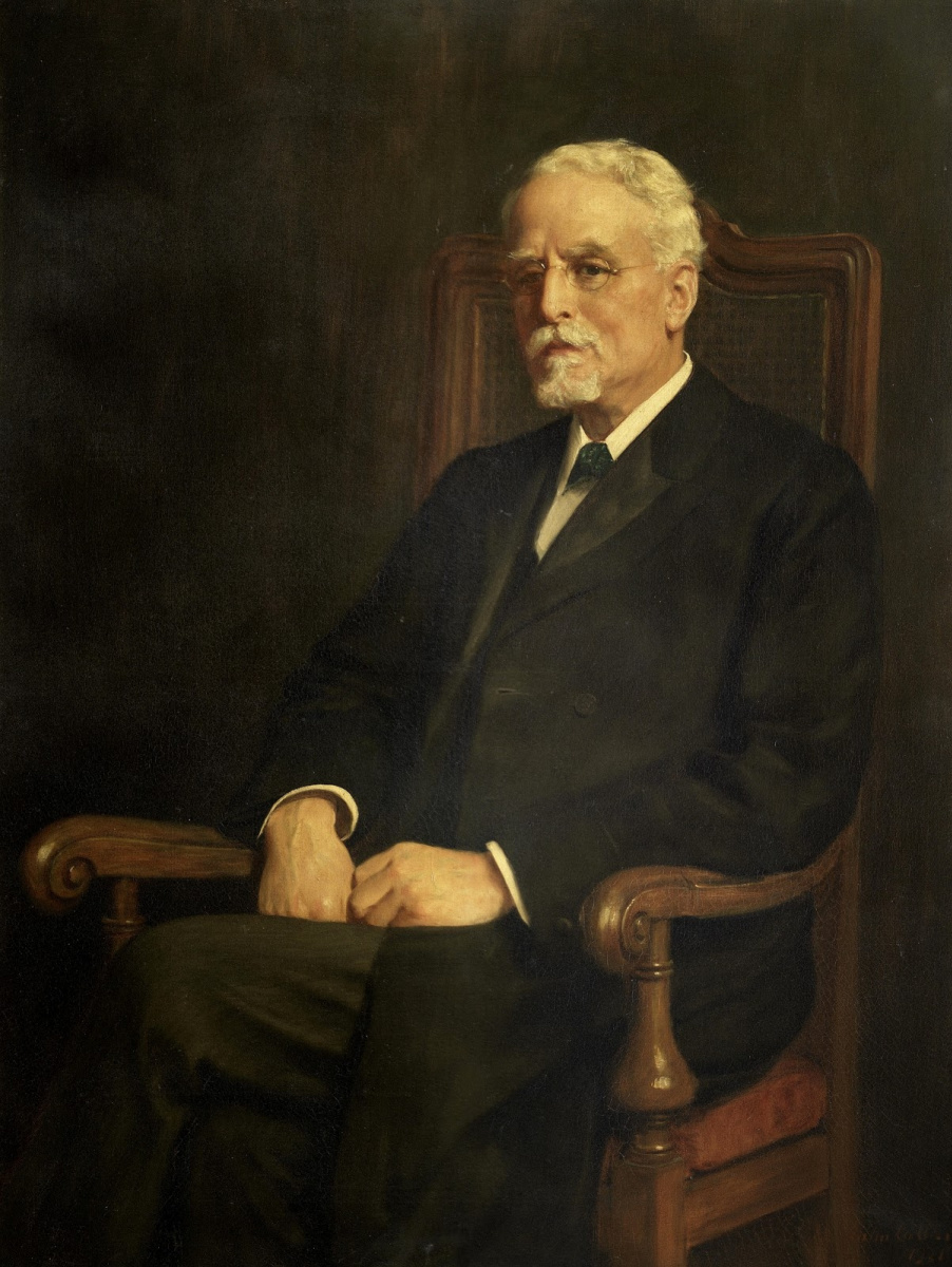 Джон Кольер. Мужской портрет. 1921