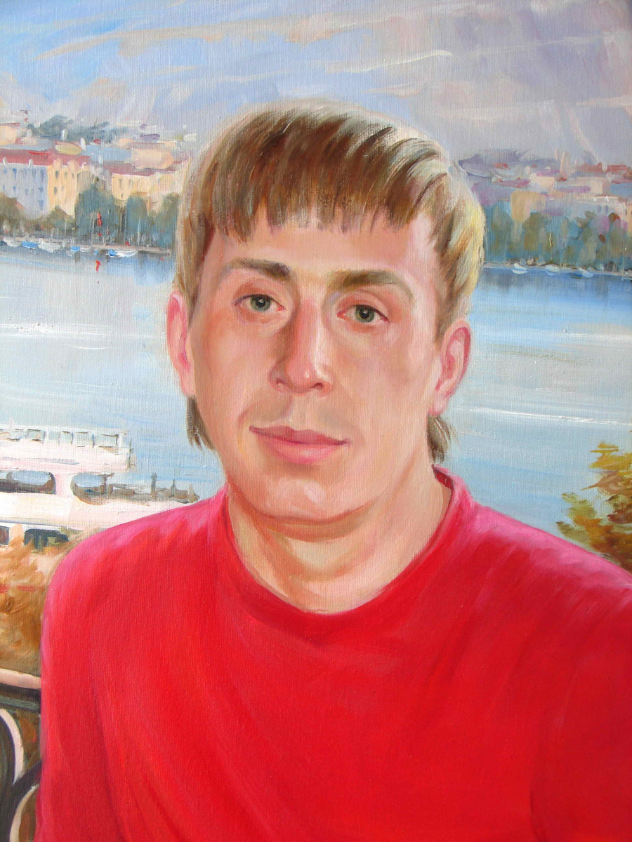 Портрет Олега Рыжкова