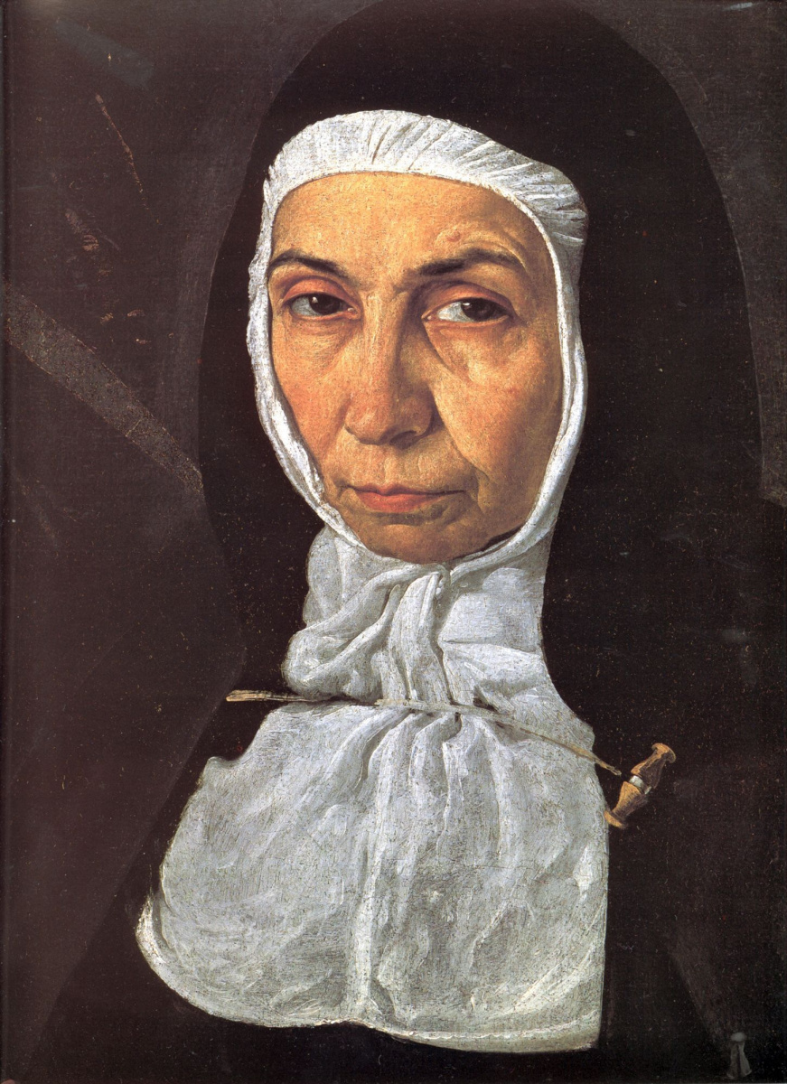 Диего Веласкес. Преподобная мать Херонима де ла Фуэнте (фрагмент)
