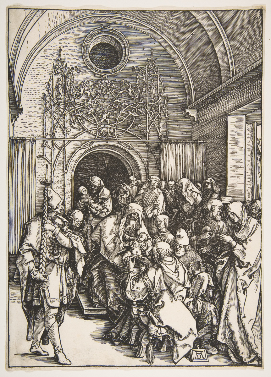 Albrecht Durer. The circumcision of the infant Christ