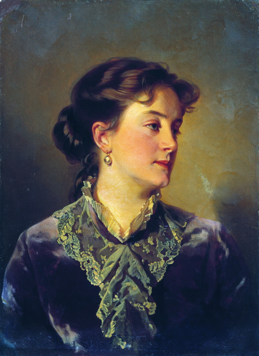 Иван Кузьмич Макаров. Женский портрет. 1860-е