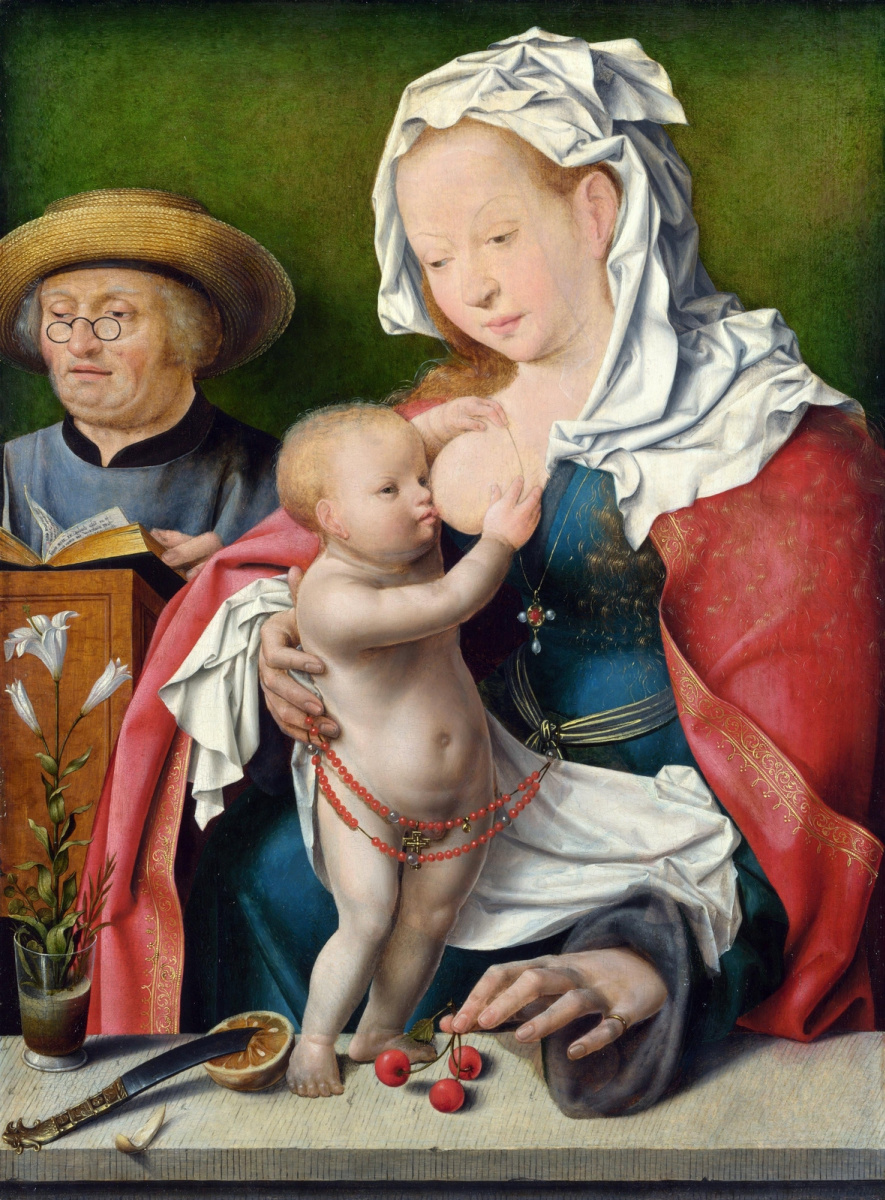 Йос ван Клеве. Святое семейство. 1515-1520