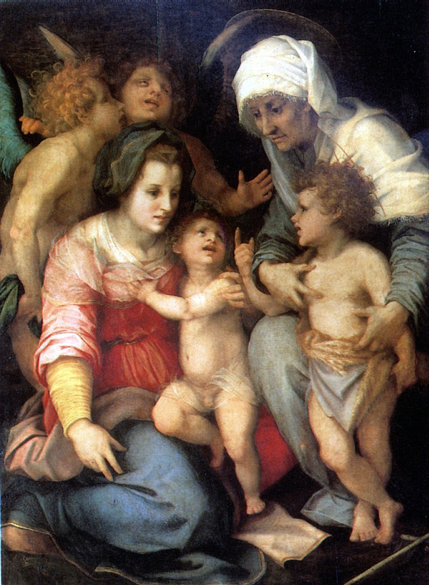 Андреа дель Сарто. Святое семейство с ангелами