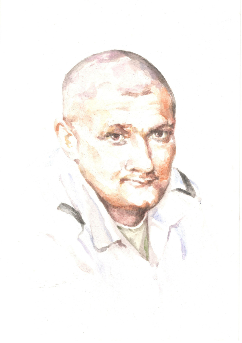 Иван Александрович Долгоруков. Портрет военнослужащего