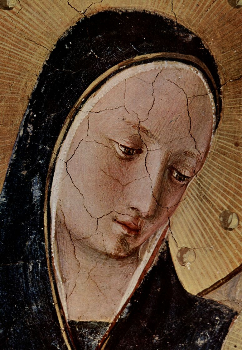 Фра Беато Анджелико. Фрагмент фрески "Мадонна Теней" монастыря Сан Марко, Флоренция