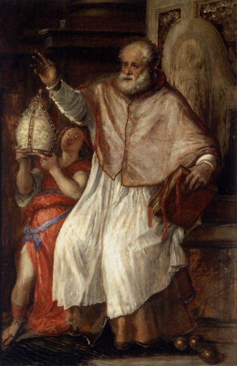 Тициан Вечеллио. Святой Николай