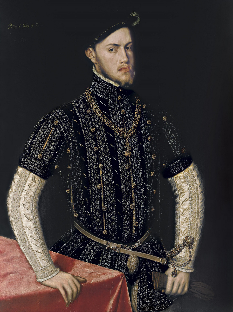 Антонис ван Дасхорст Мор. Портрет Филиппа II