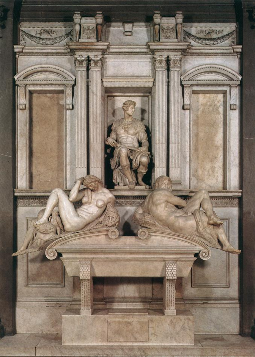 Микеланджело Буонарроти. Гробница Джулиано Медичи