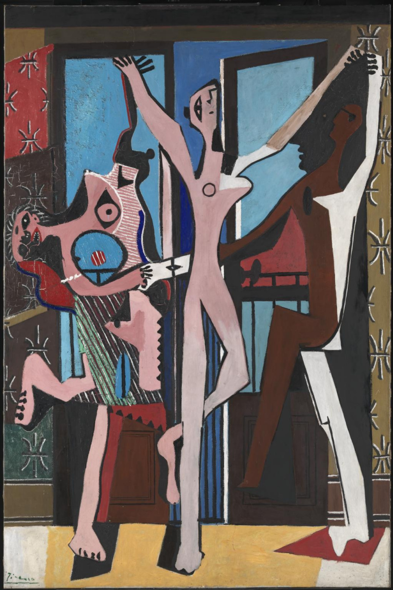 Пабло Пикассо. Три танцора