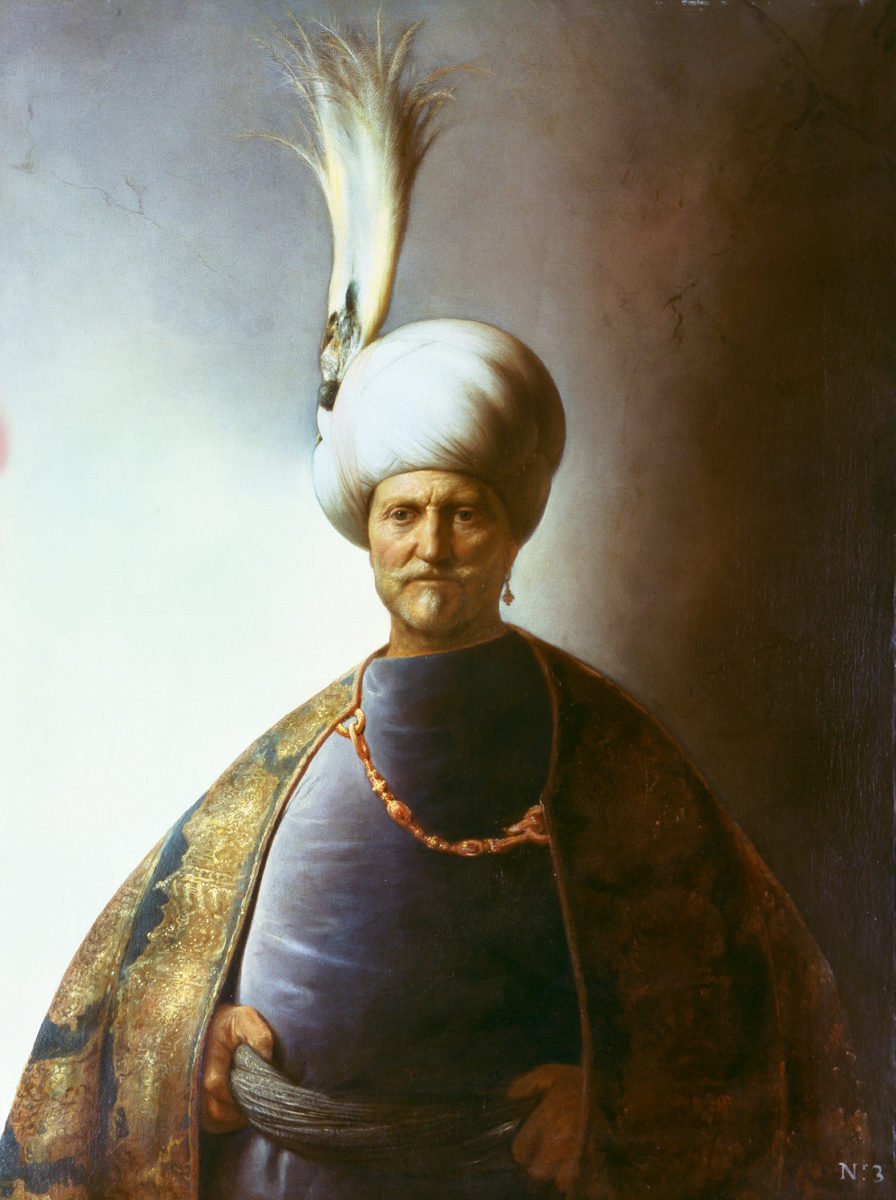 Ян Ливенс. Портрет пожилого мужчины в тюрбане (Султан Солиман)