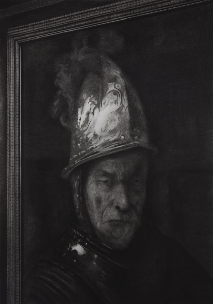 Рик де Бу. Портрет мужчины в шлеме
