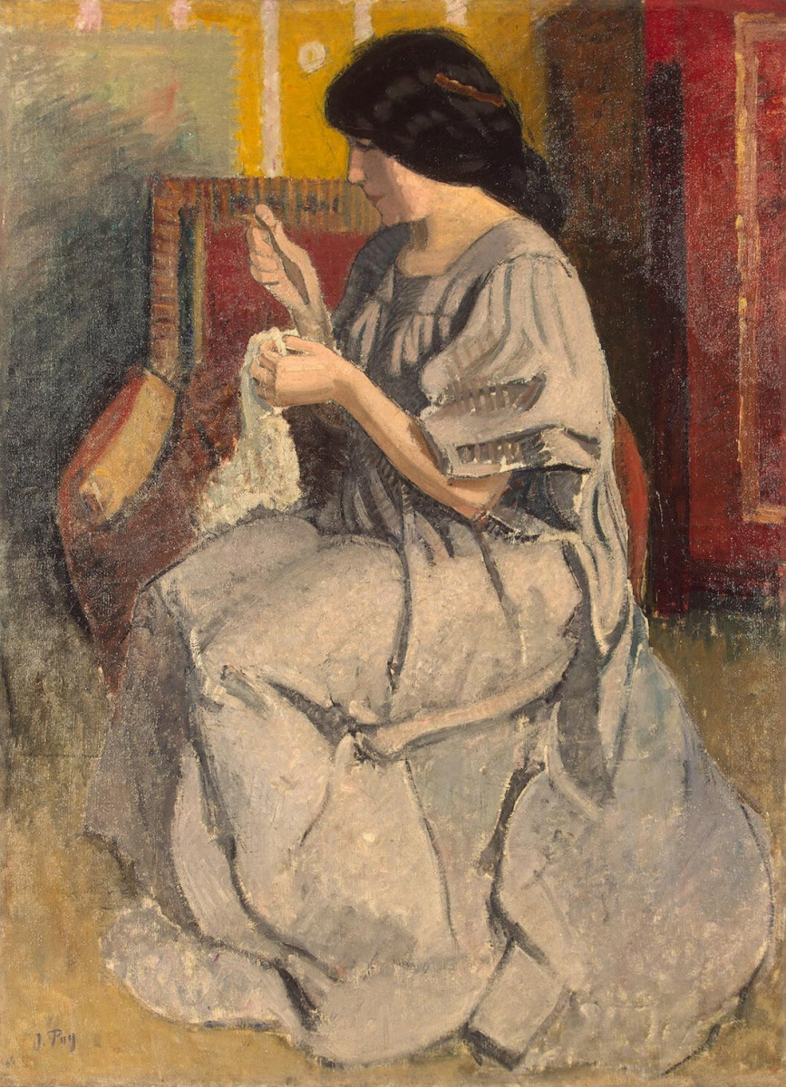 Жан Пюи. Портрет жены художника
