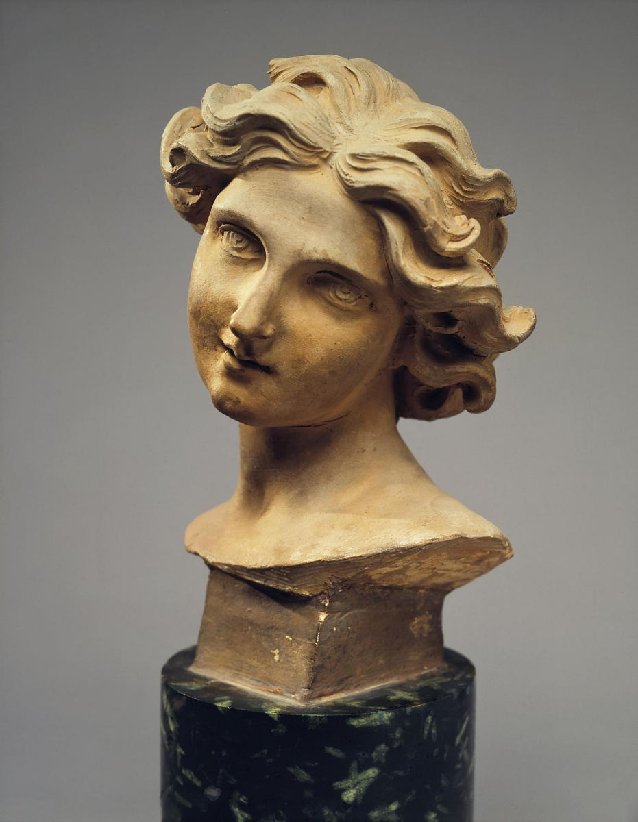 gian lorenzo bernini. the head of the angel