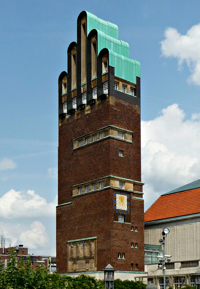 Йозеф Мария Ольбрих. Свадебная башня в Дармштадте