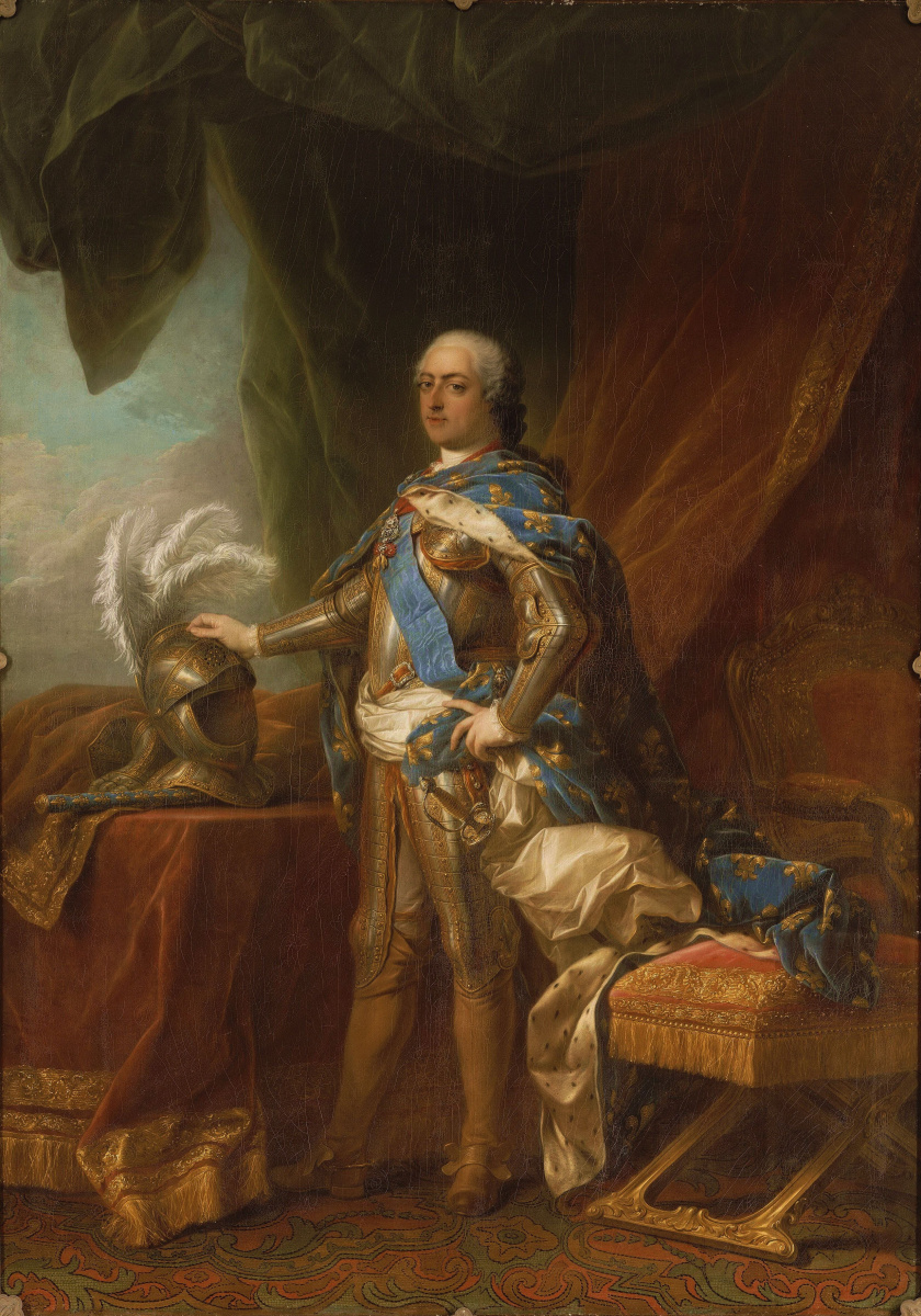 Шарль Андре ван Лоо. Людовик XV, король Франции