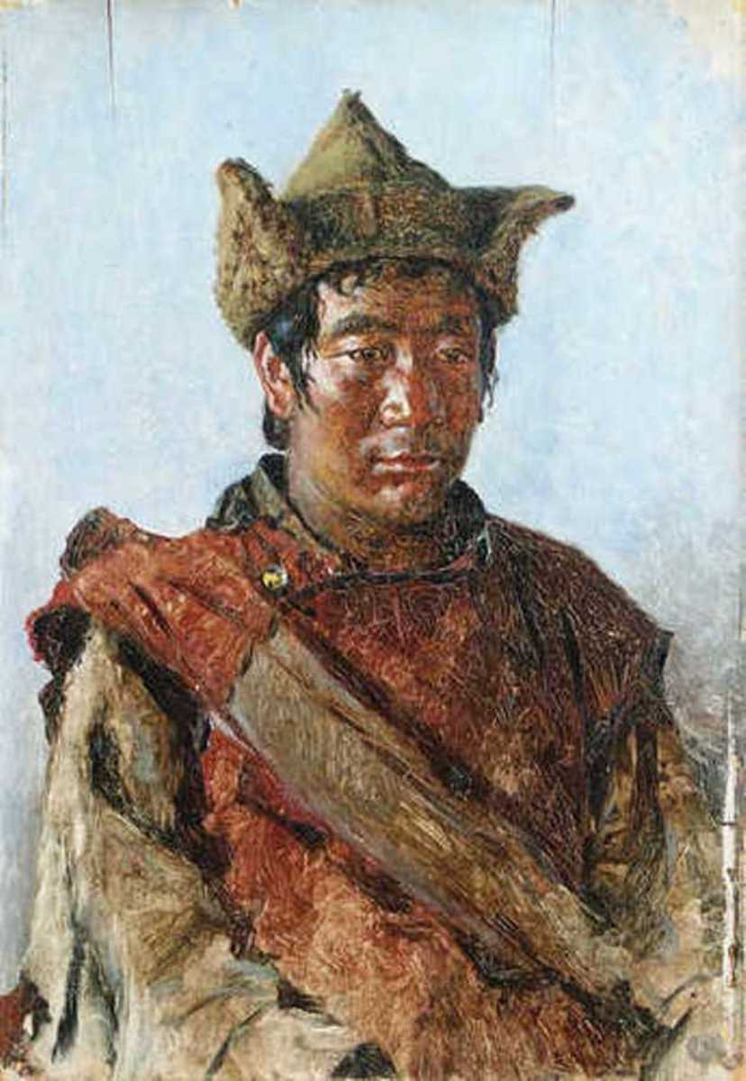 Василий Васильевич Верещагин. Тибетский лама
