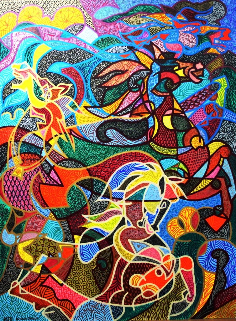 Yosef Reznikov. Composition  of a Horse--