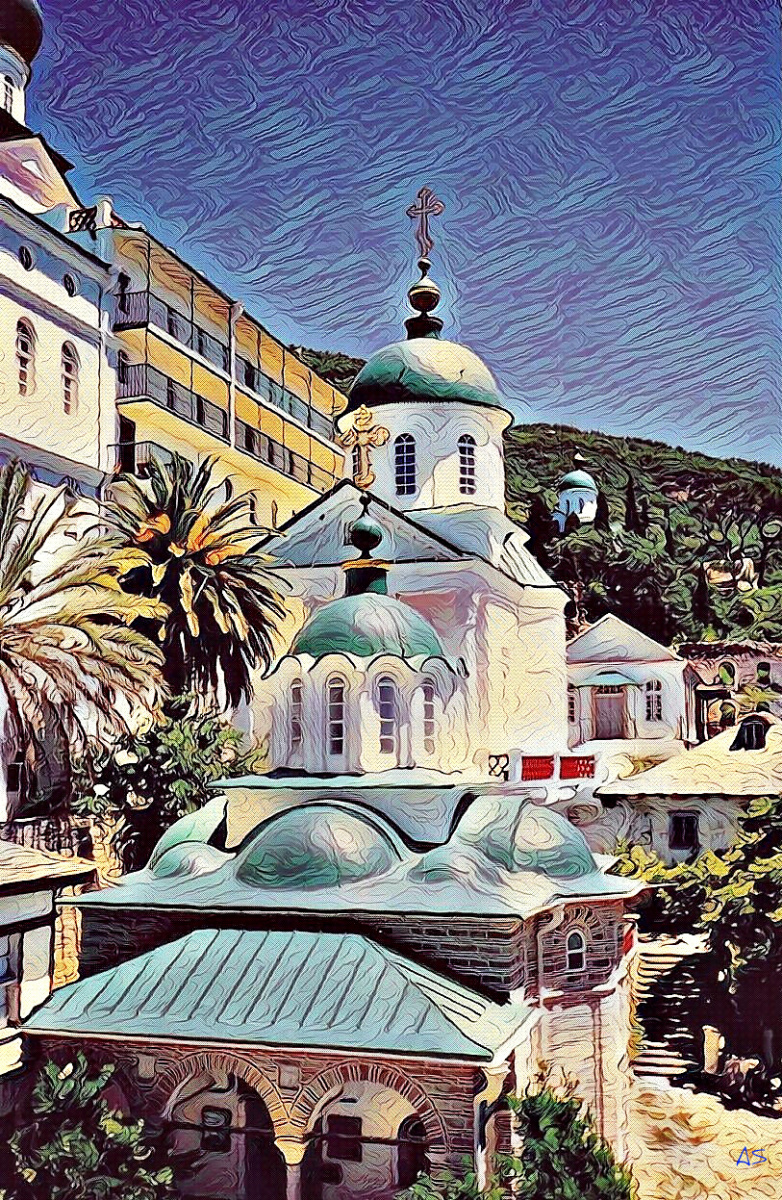 Алексиос  Шандермани. GREECE, MOUNT ATHOS