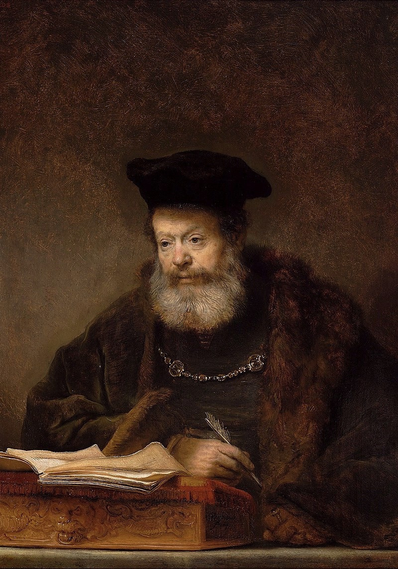 Рембрандт Харменс ван Рейн. Ученый за письменным столом