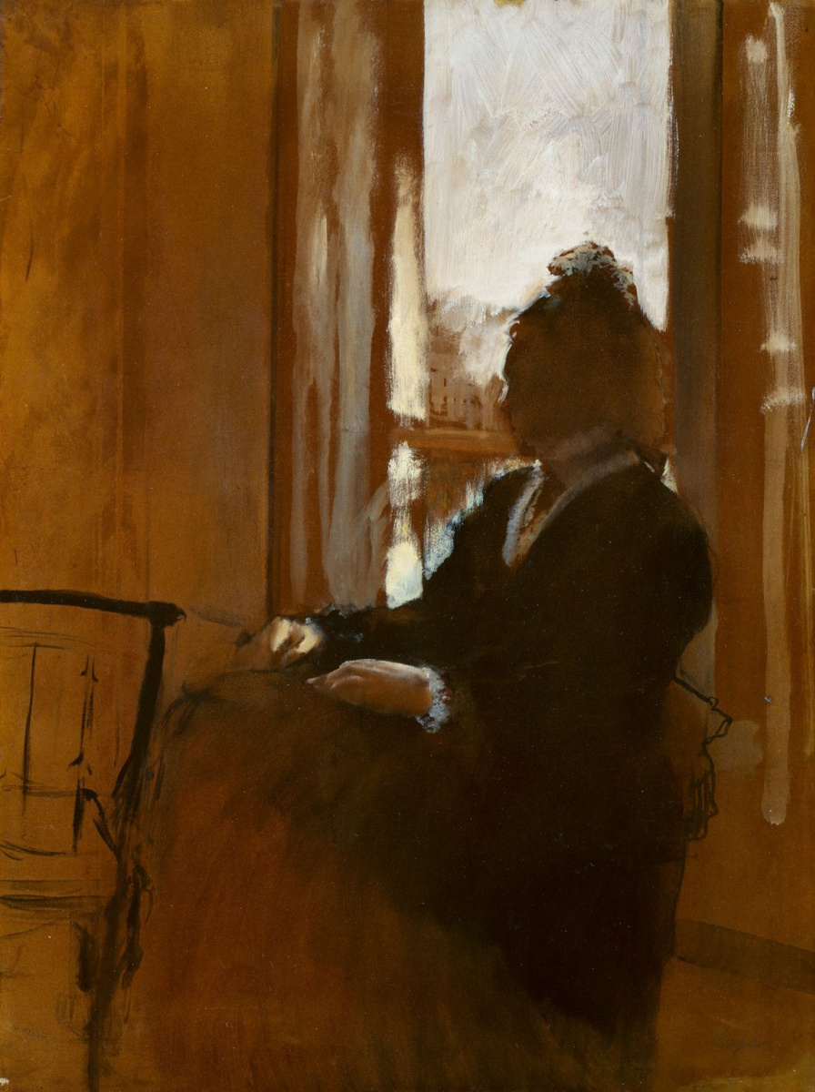 Эдгар Дега. Женщина у окна