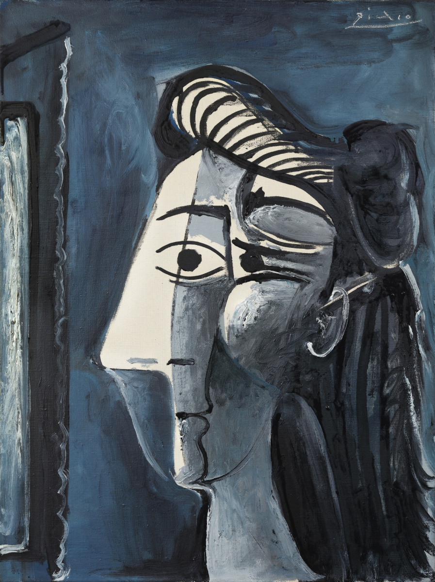 Пабло Пикассо. Голова женщины