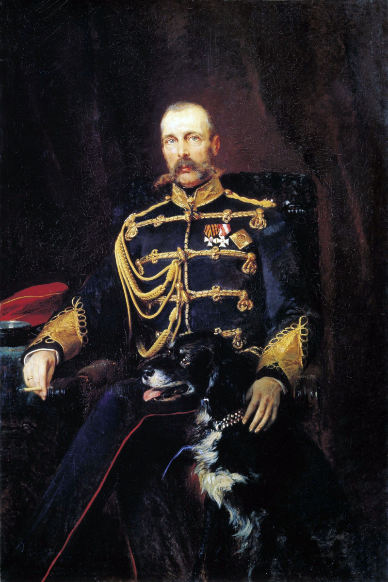 Константин Егорович Маковский. Портрет Александра II