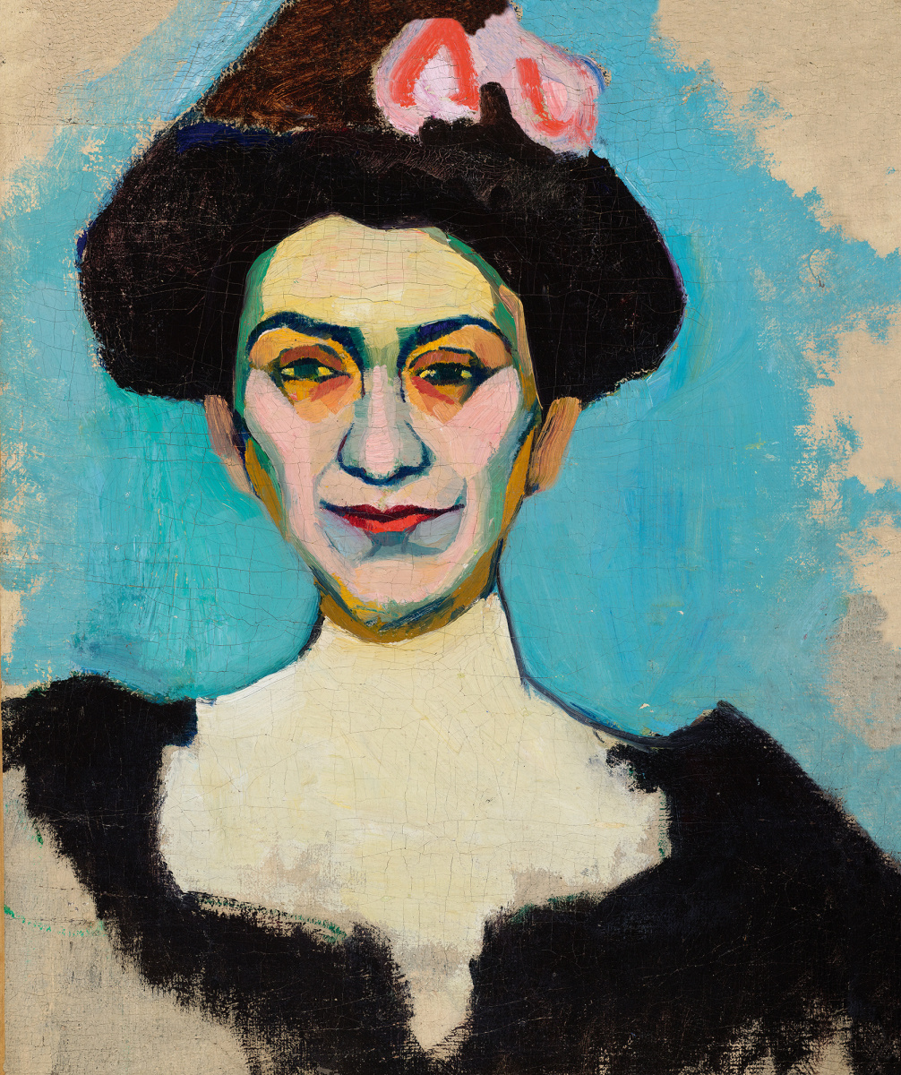 sonia delaunay. 明斯基夫人的肖像