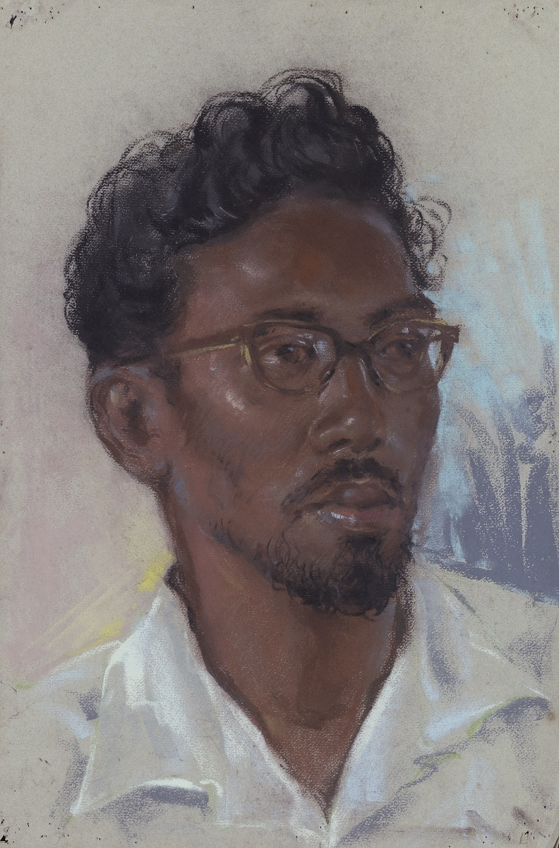 Лим Чэн Хое. Без названия (Портрет малайца)