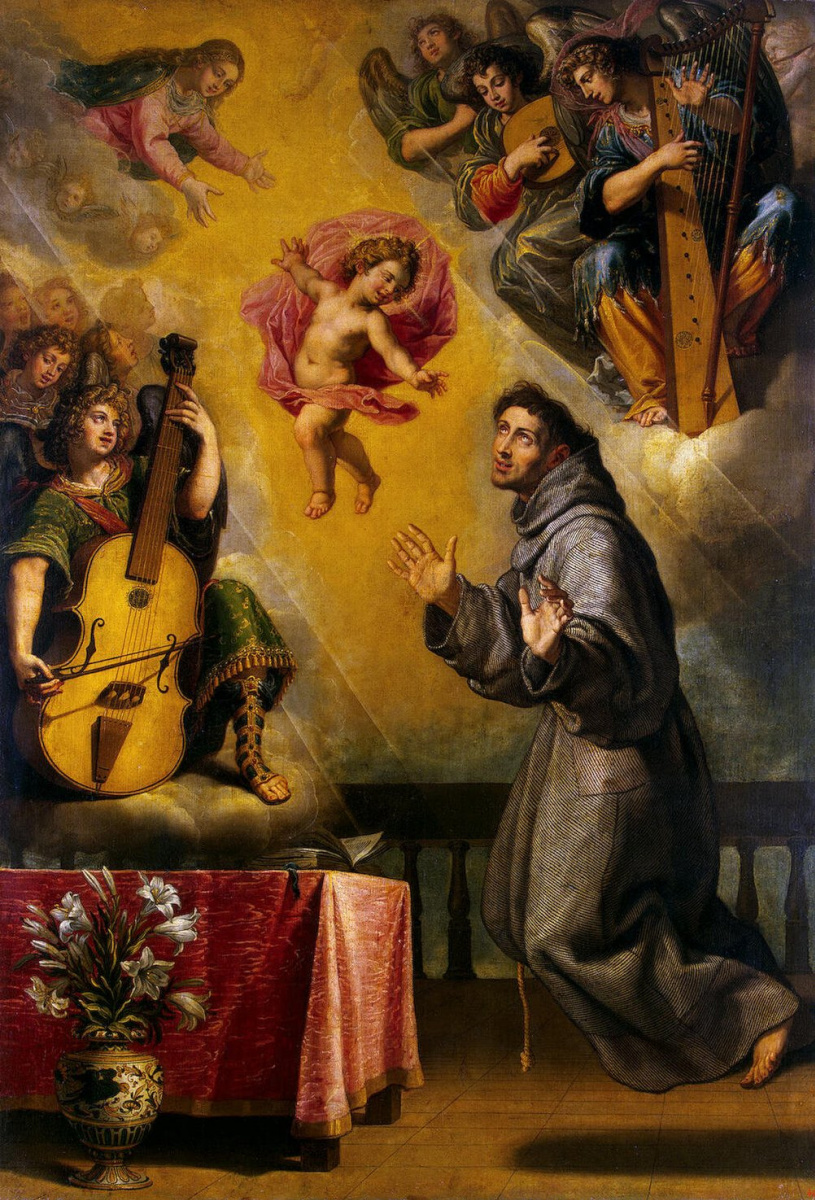 Висенте Кардучо. Видение Святого Антония Падуанского