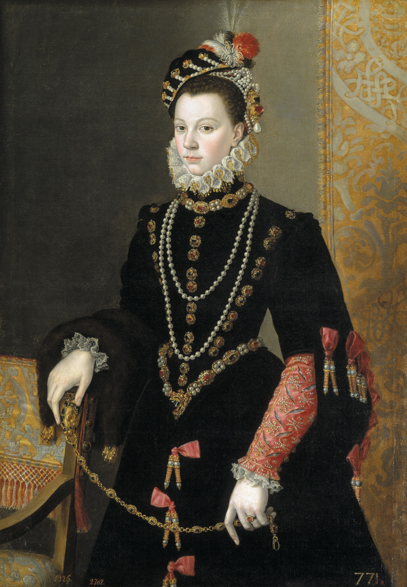 Хуан Пантоха де ла Крус. Елизавета Валуа, жена короля Испании Филиппа II