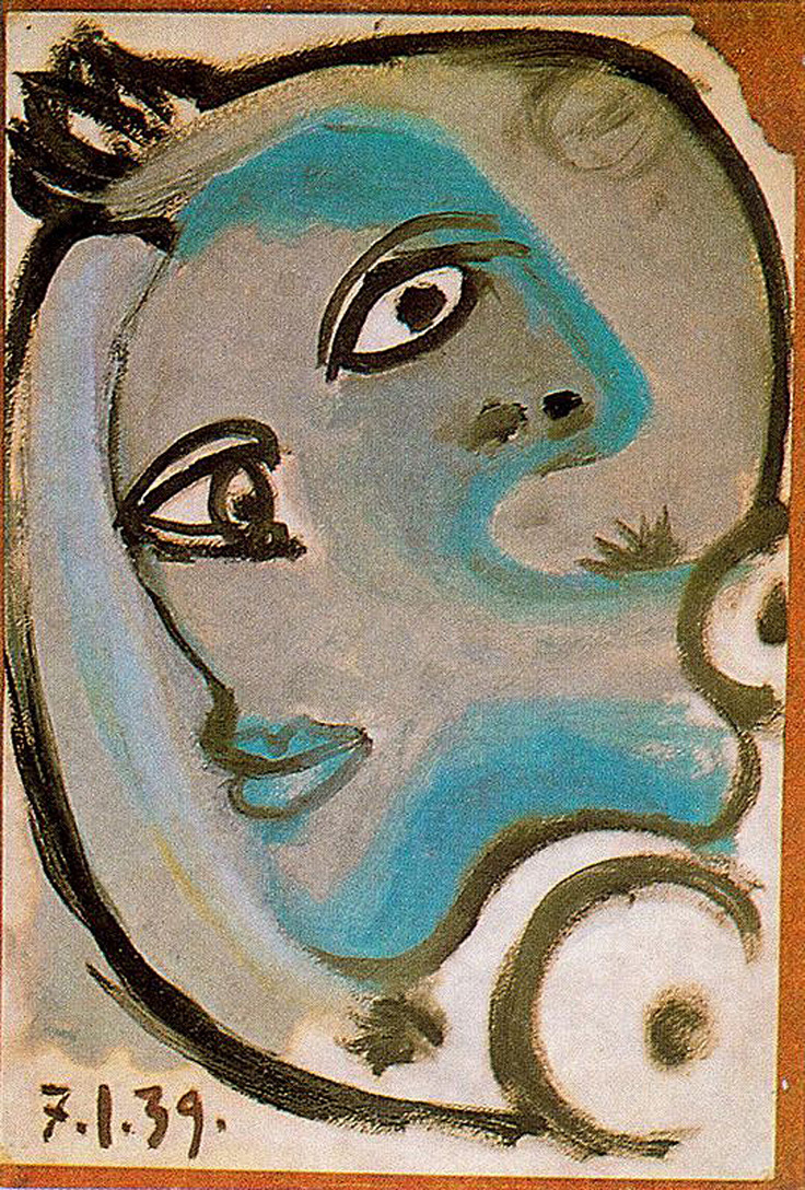 Пабло Пикассо. Голова женщины