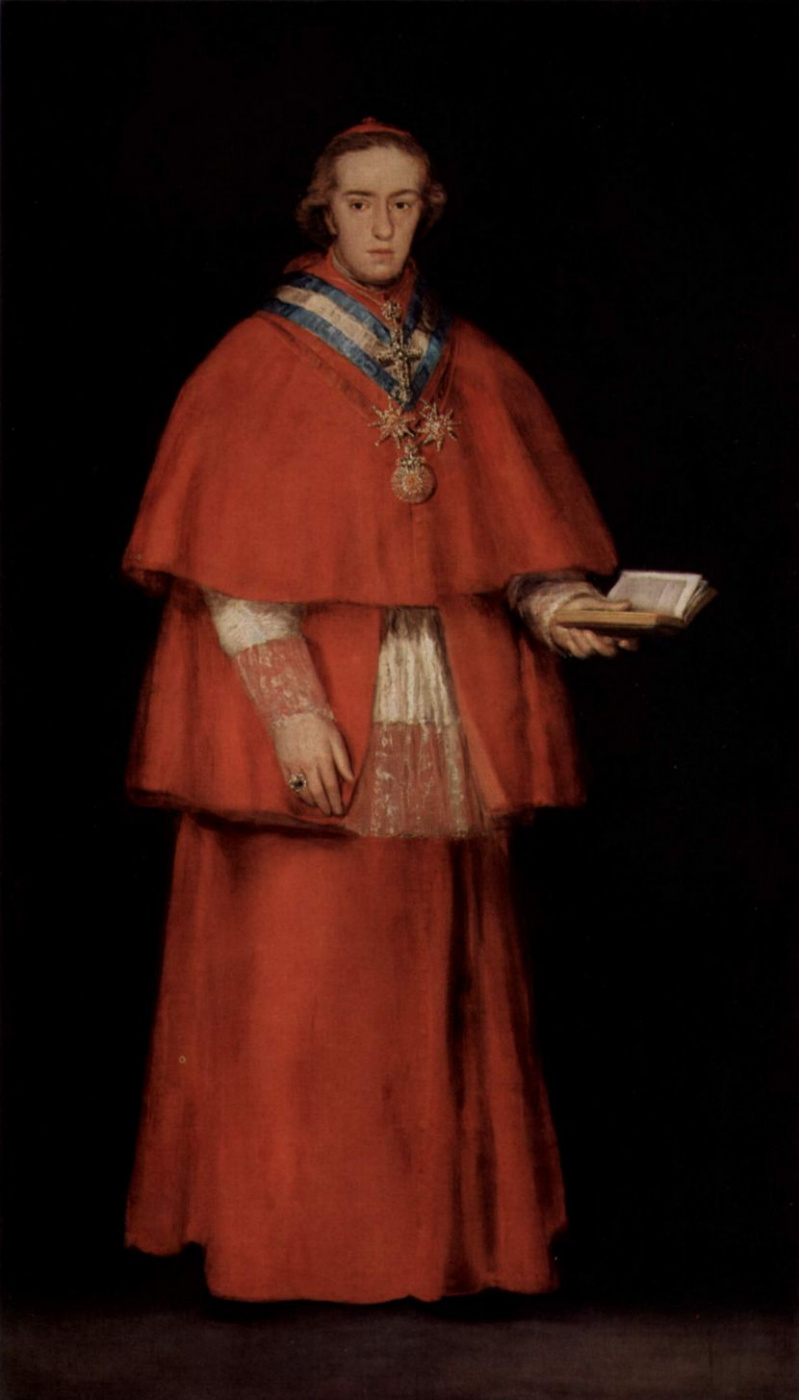 Франсиско Гойя. Кардинал Луис Мария де Борон