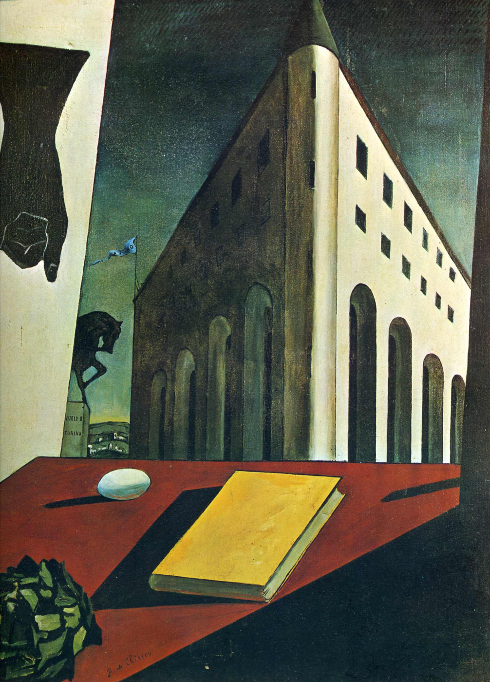 giorgio de chirico. Туринскаявесна