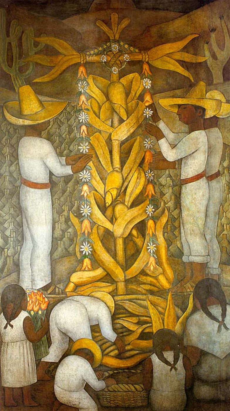 Диего Мария Ривера. Праздник кукурузы