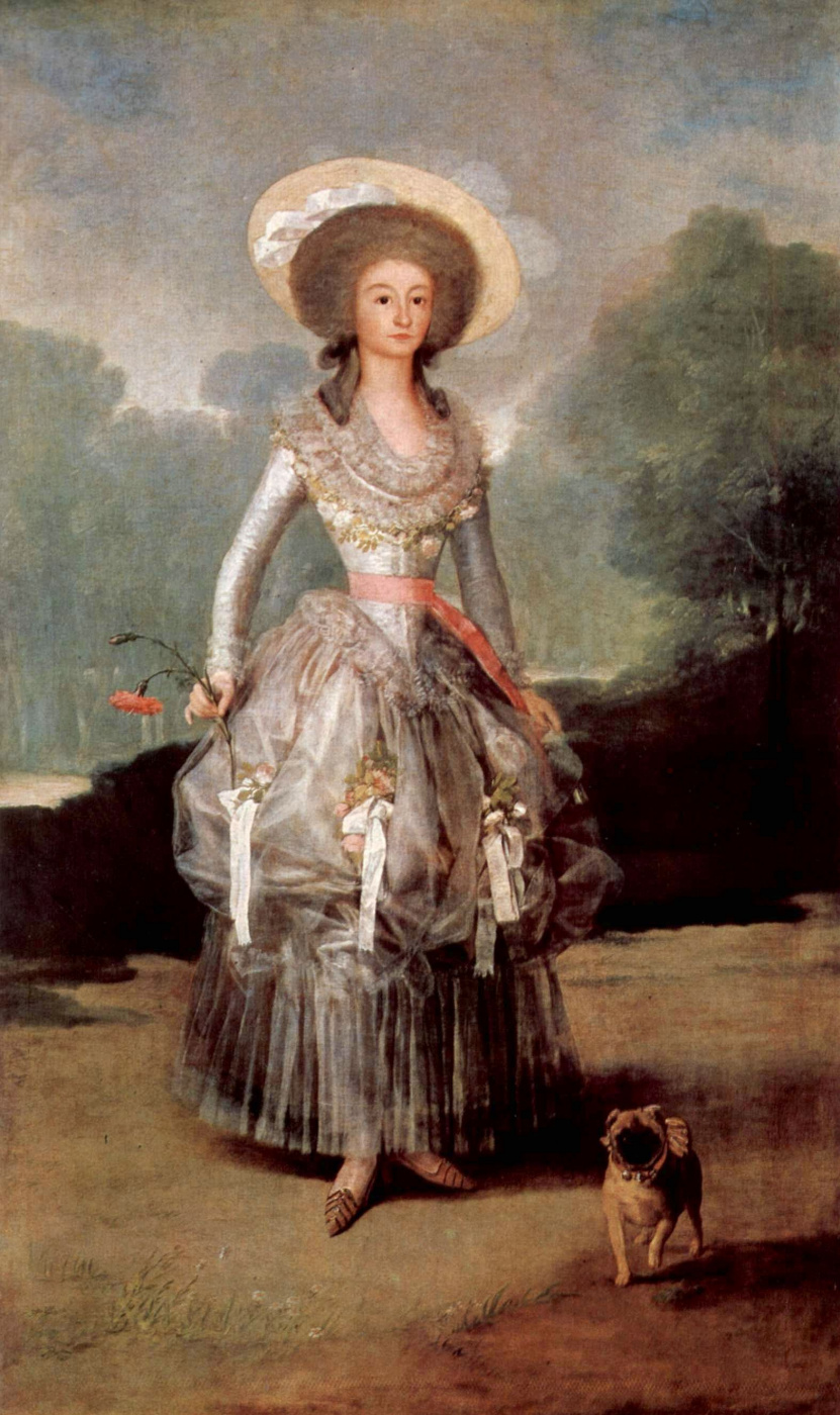 Франсиско Гойя. Портрет маркизы де Понтехос и Сандоваль, герцогини Понтехо