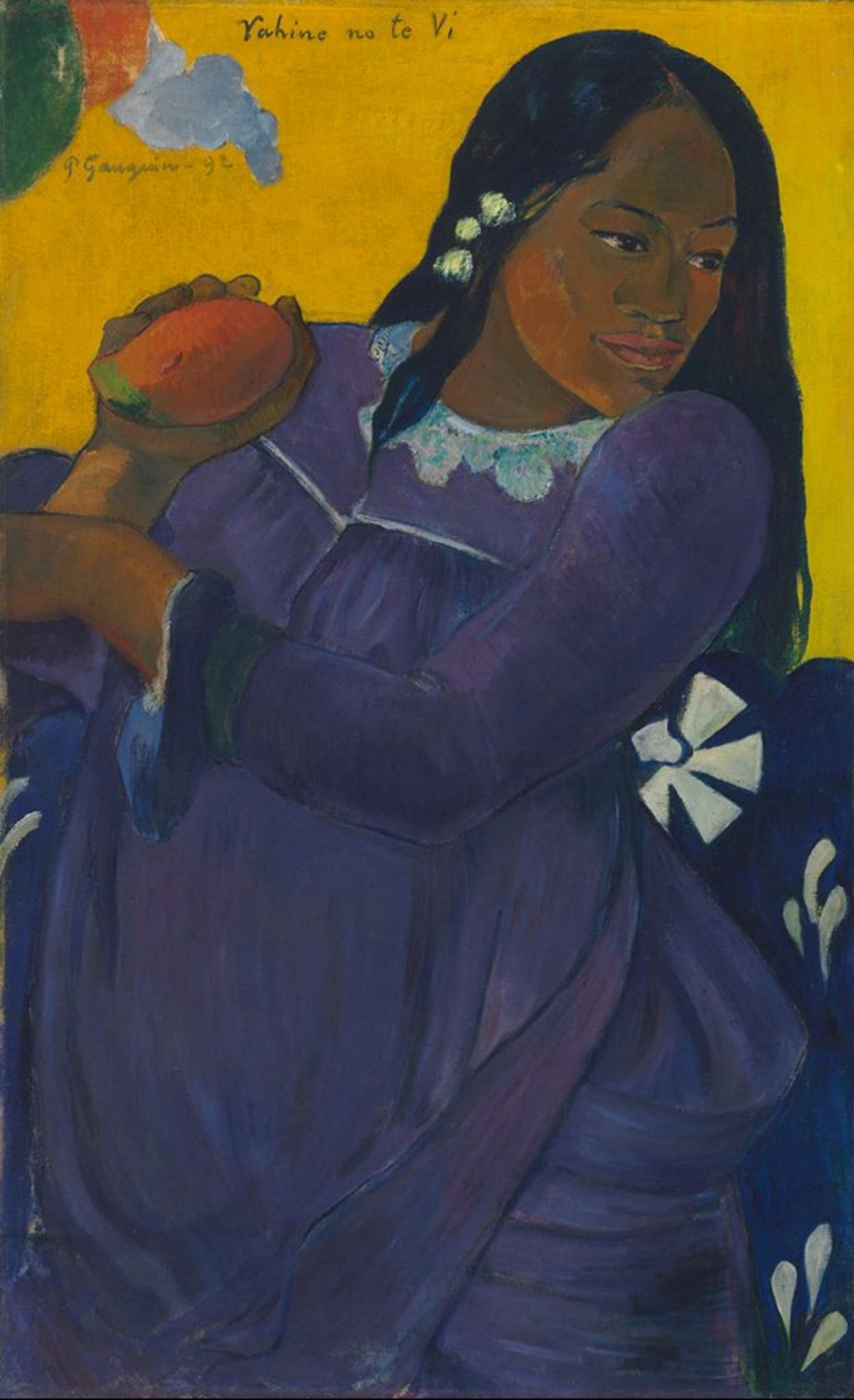 Поль Гоген. Женщина с манго