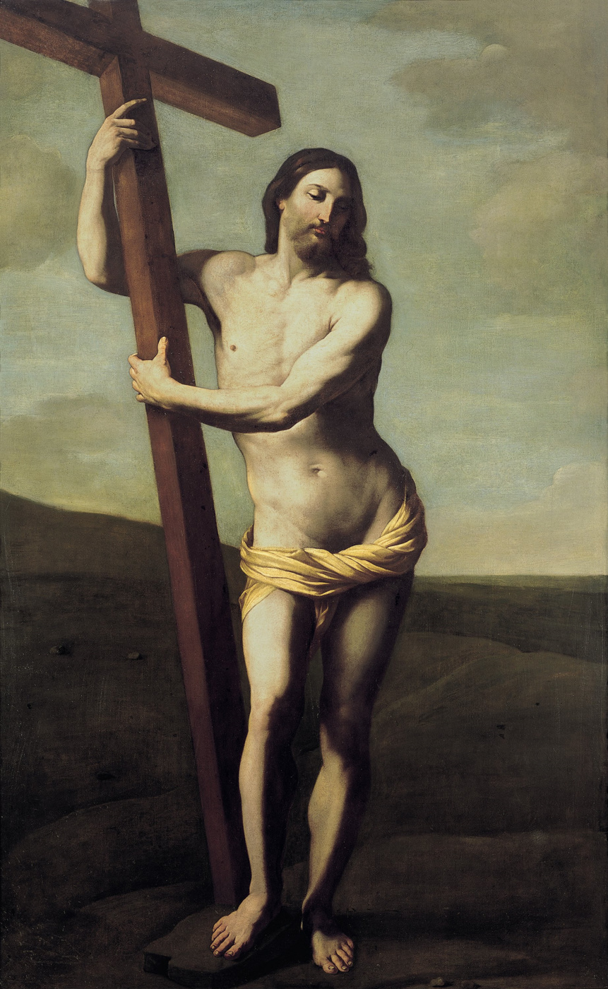 Гвидо Рени. Воскресший Христос с крестом