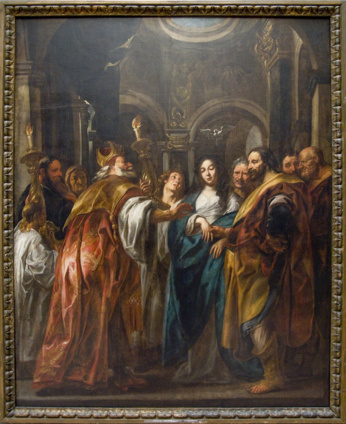 ЯкобЙорданс 圣母的婚礼:作品描述