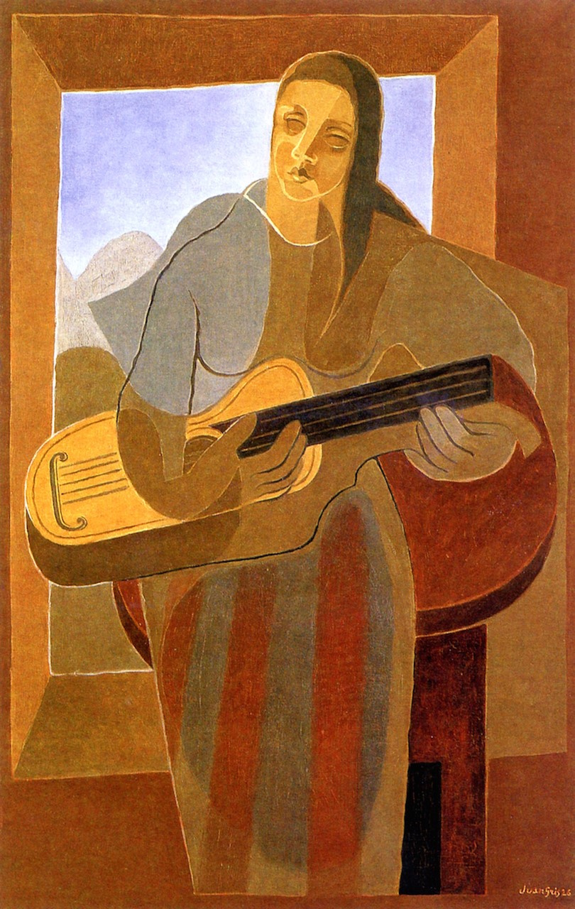Хуан Грис. Женщина с гитарой