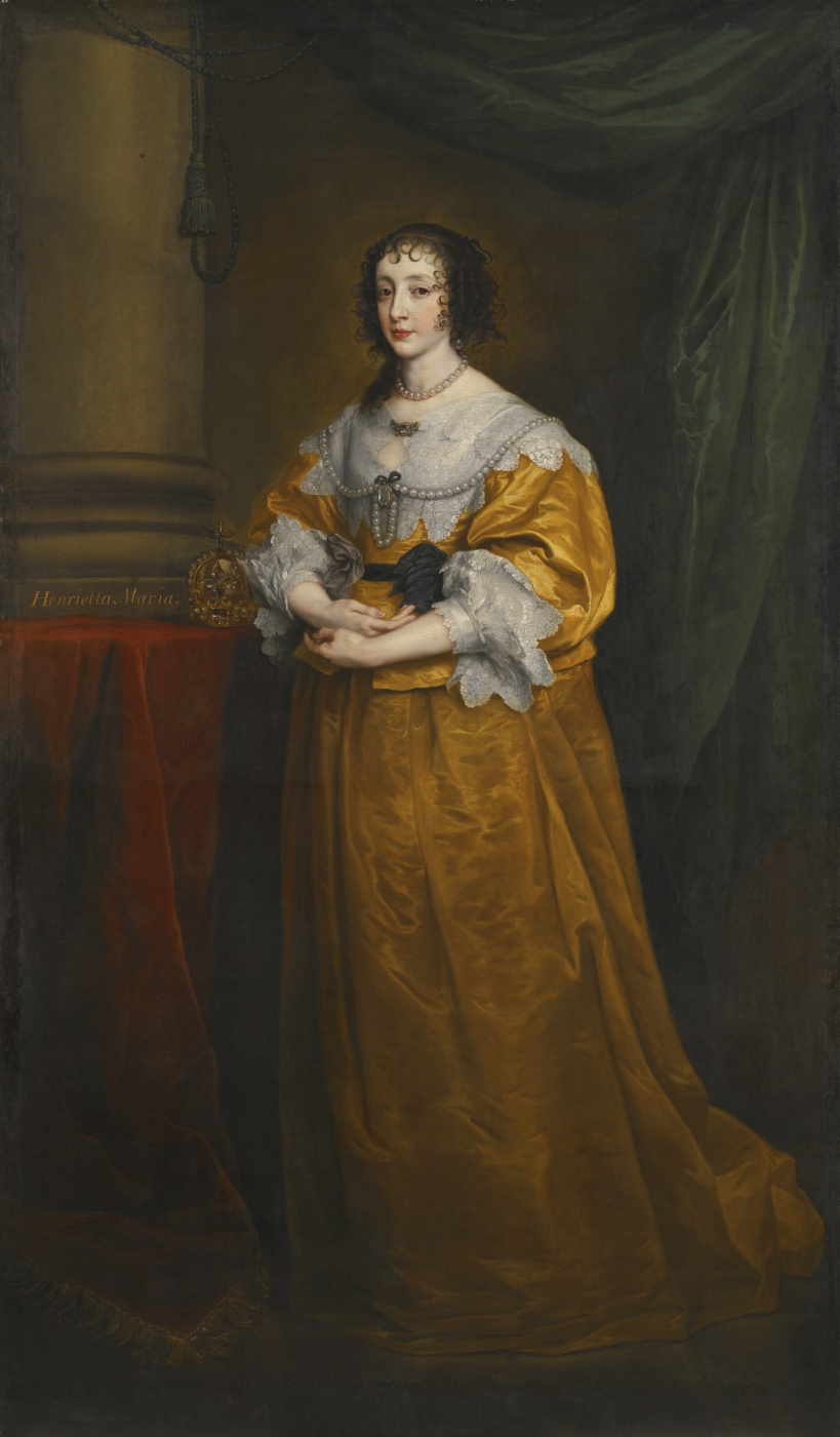 Портрет королевы Генриетты Марии