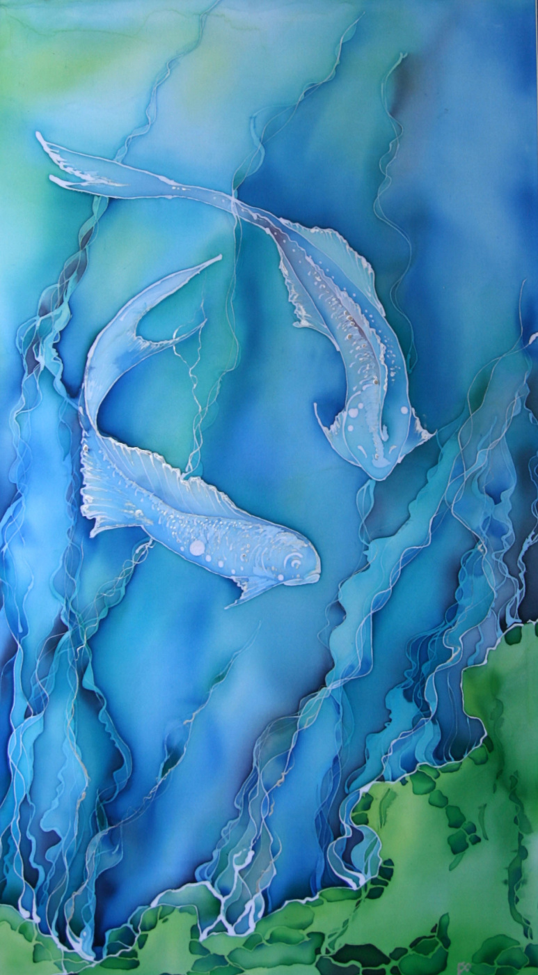 Anna Badalyan. "Белые рыбы в цветной воде"