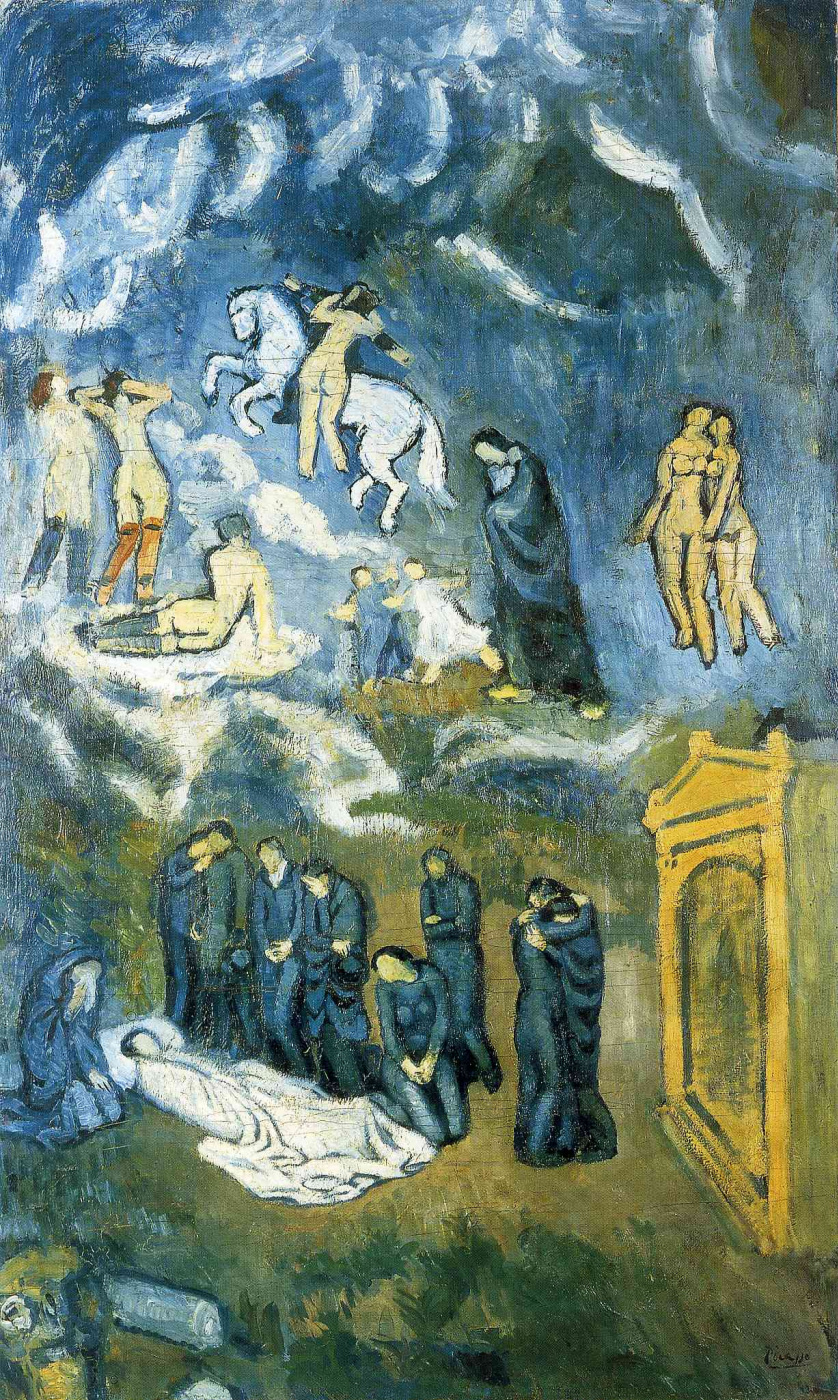 Пабло Пикассо. Похороны Касагемаса