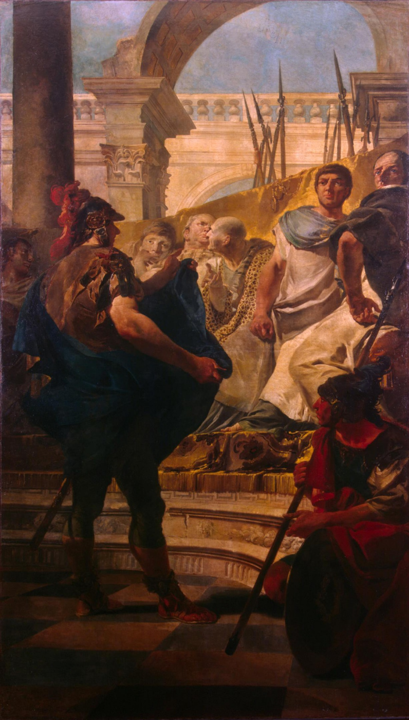 Квинт Фабий Максим в Сенате Карфагена