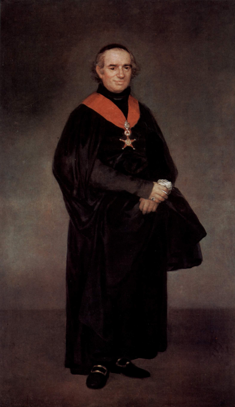 Франсиско Гойя. Портрет Хуана Антонио Льоренте