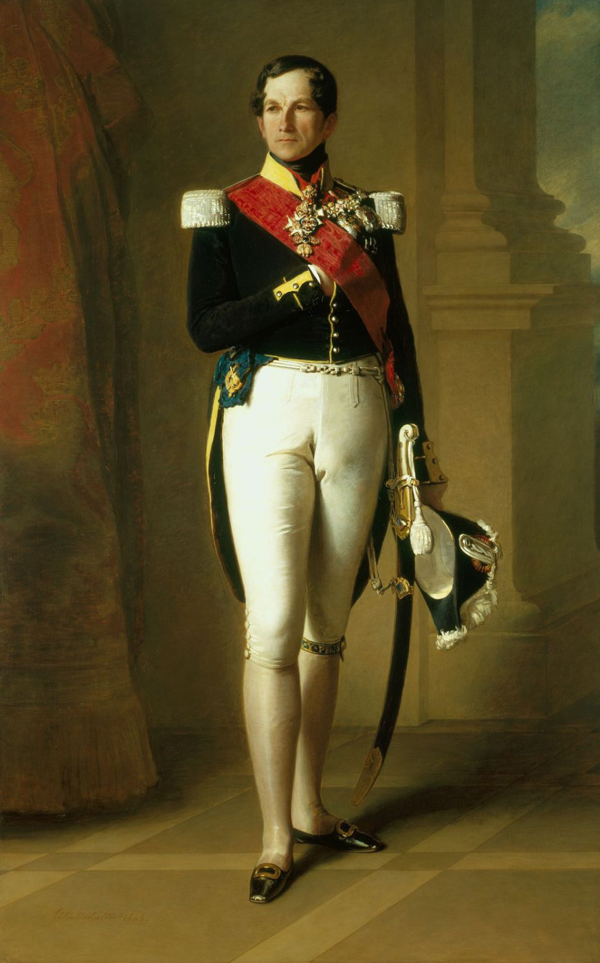 Франц Ксавер Винтерхальтер. Леопольд I, король Бельгии (повторная версия для Версальского дворца)