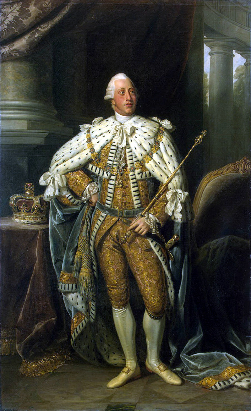 Натаниел Данс. Портрет Георга III