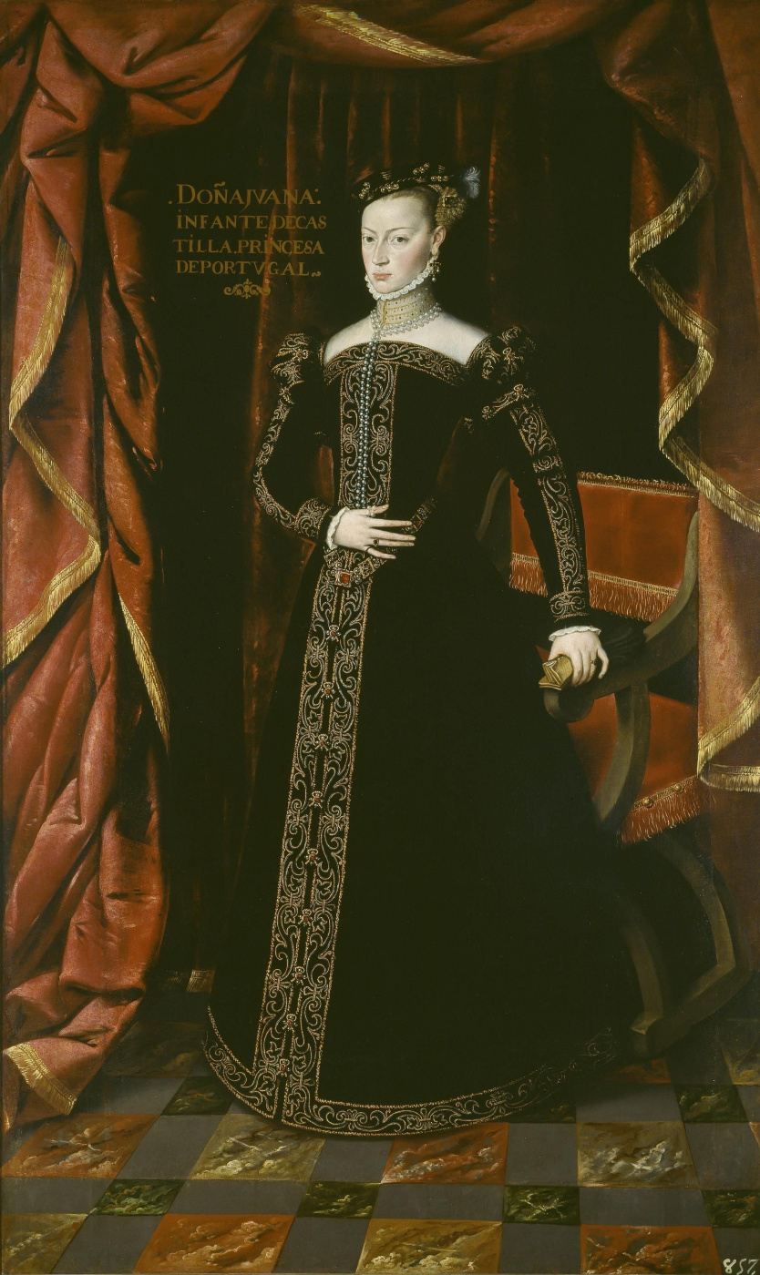 Хуан Пантоха де ла Крус. Хуана Австрийская, сестра Филиппа II, принцесса Португалии